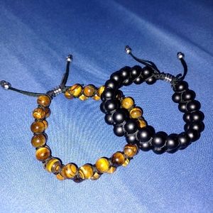 2  Piece mens bracelets
